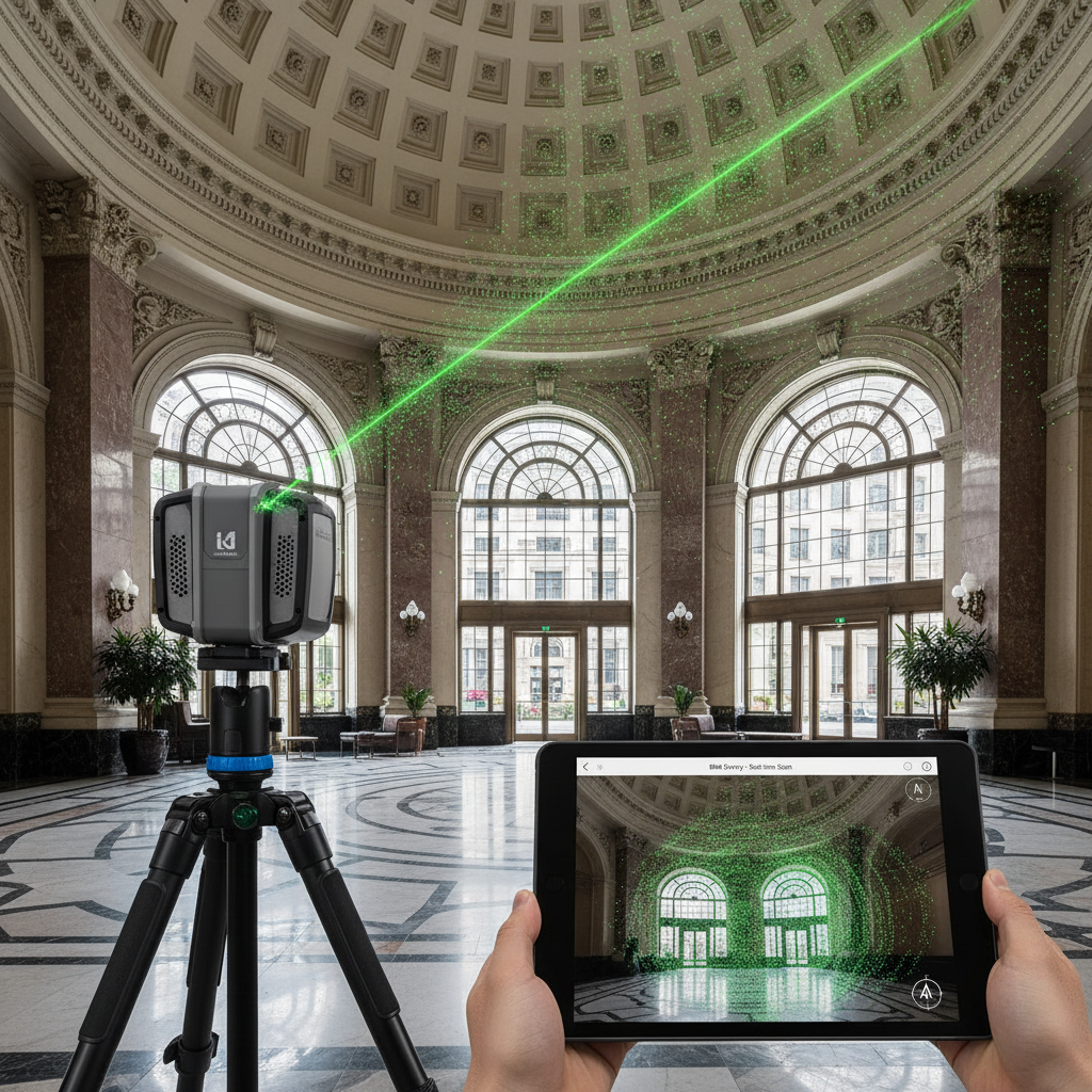 "3D Laser Scanner Building"