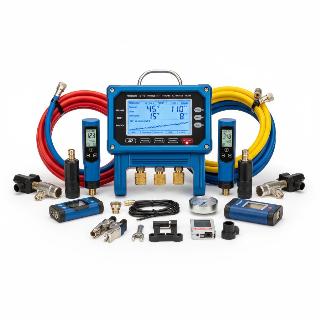 "Digital Manifold Gauge Set"