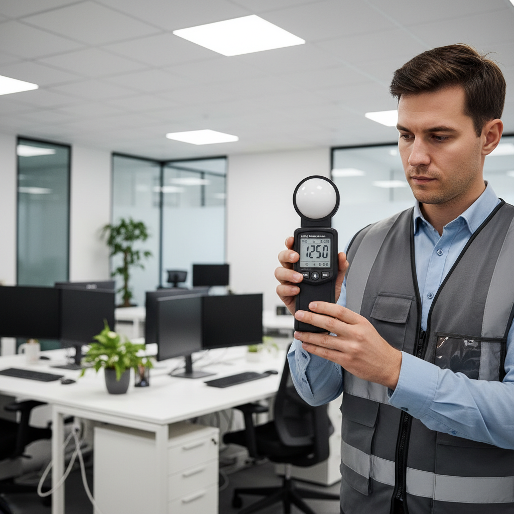 "Light Meter Lux Professional"