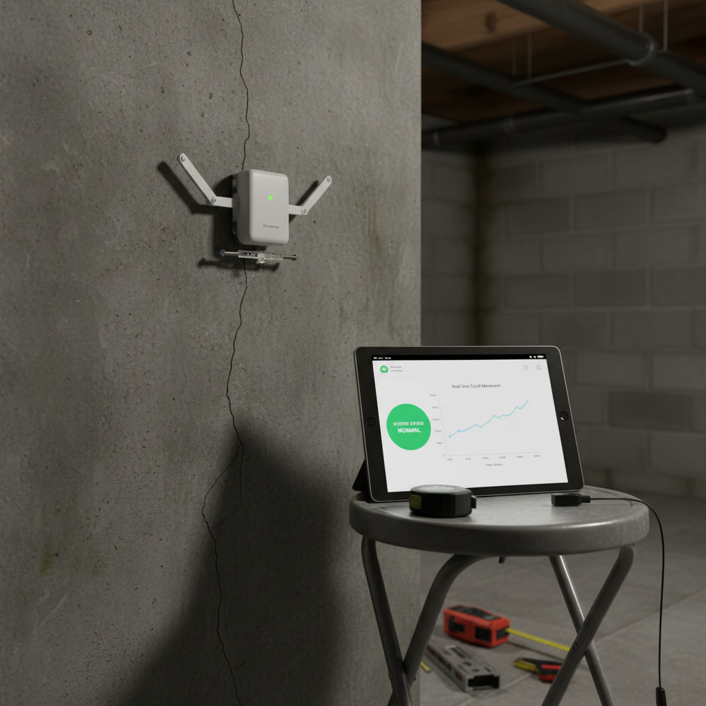 "Structural Crack Monitor Digital"